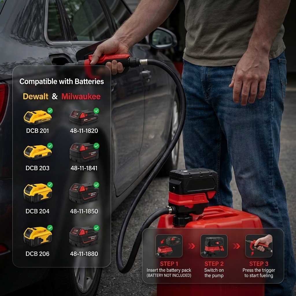 PowerFill™ Cordless Fuel Pump Guide (Digital PDF)